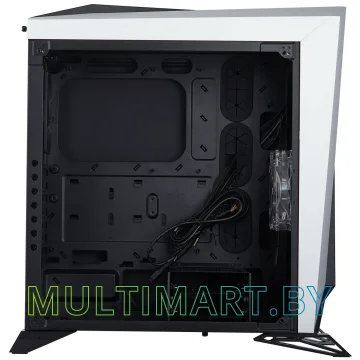 Корпус Corsair Carbide Series Spec-Omega (черный/белый) картинка 9